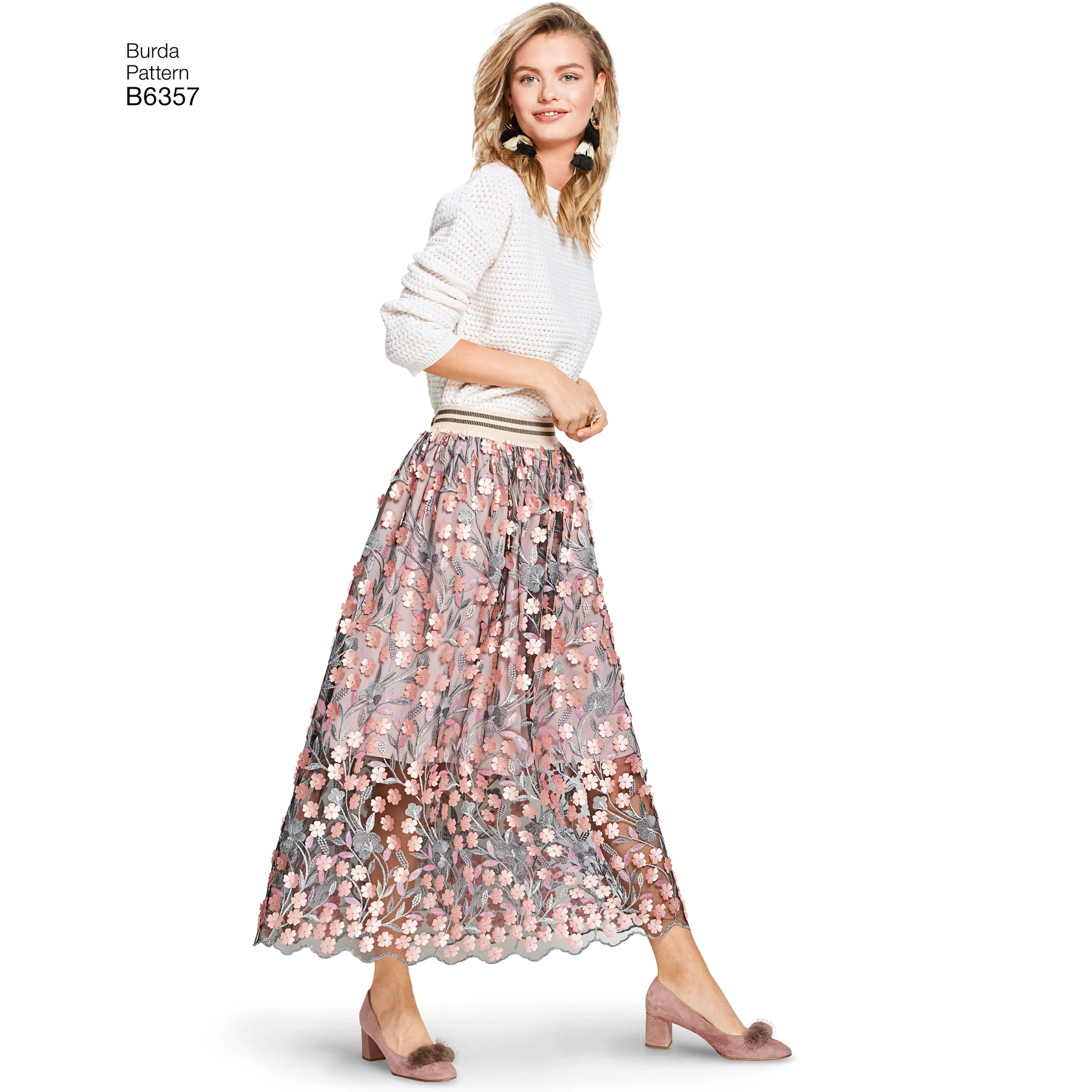 Burda Style Sewing Pattern Misses' Skirts 3 Burda Style Sewing Pattern Misses' Skirts