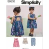 Simplicity Sewing Pattern Toddlers' Dress, Top and Pants 17 Simplicity Sewing Pattern Toddlers' Dress, Top and Pants