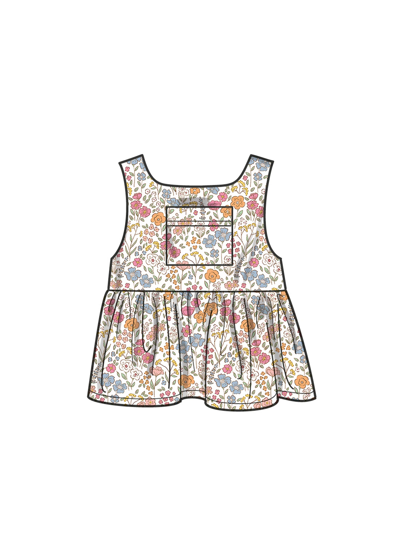 Simplicity Sewing Pattern Toddlers' Dress, Top and Pants 4 Simplicity Sewing Pattern Toddlers' Dress, Top and Pants