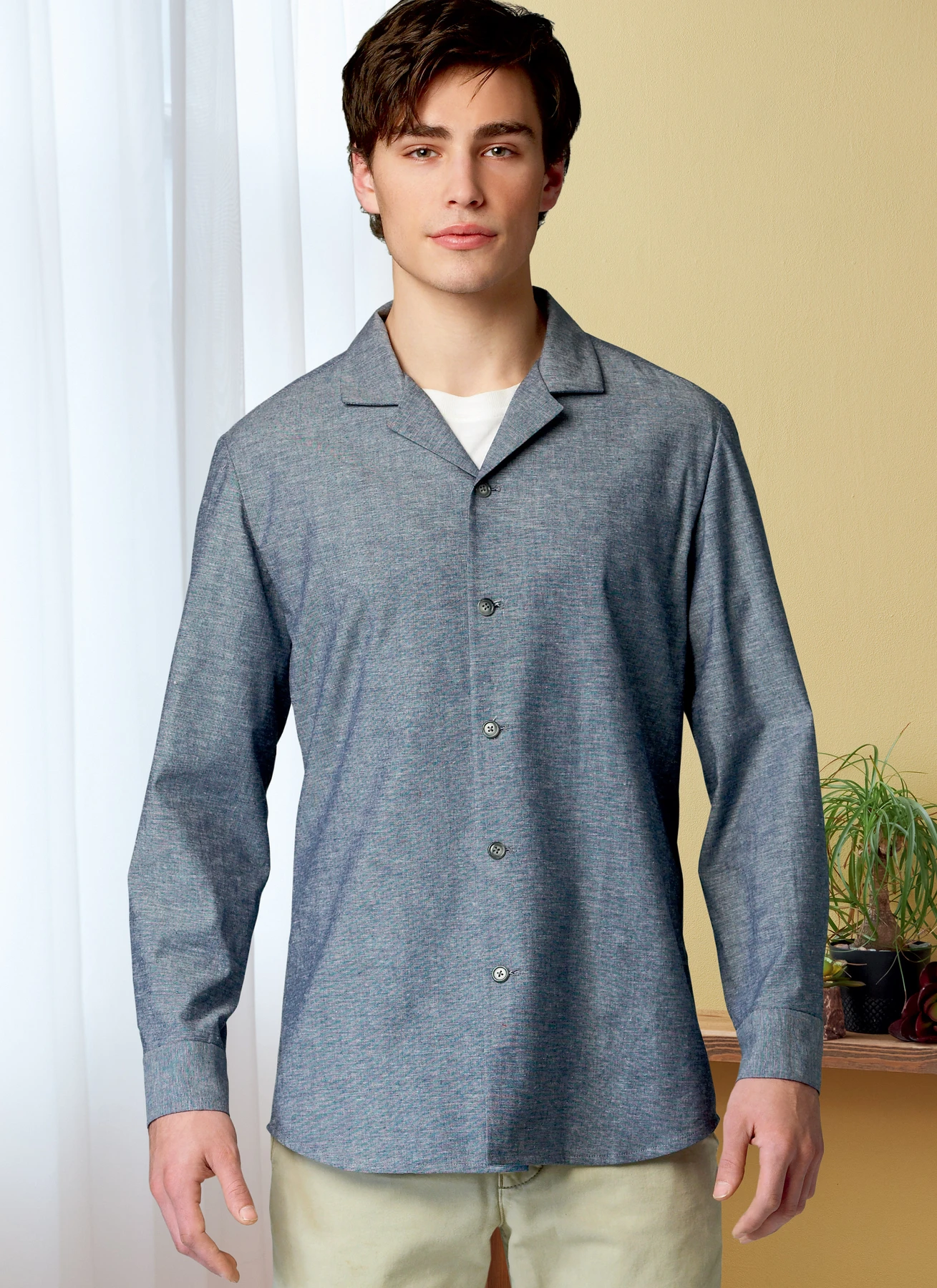 Butterick Sewing Pattern Unisex Button-Down Shirts (PDF) 3 Butterick Sewing Pattern Unisex Button-Down Shirts (PDF)