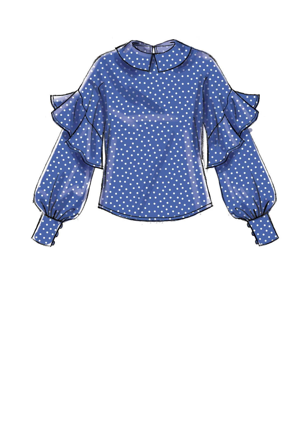 McCall's Sewing Pattern Misses' Top (PDF) 3 McCall's Sewing Pattern Misses' Top (PDF)