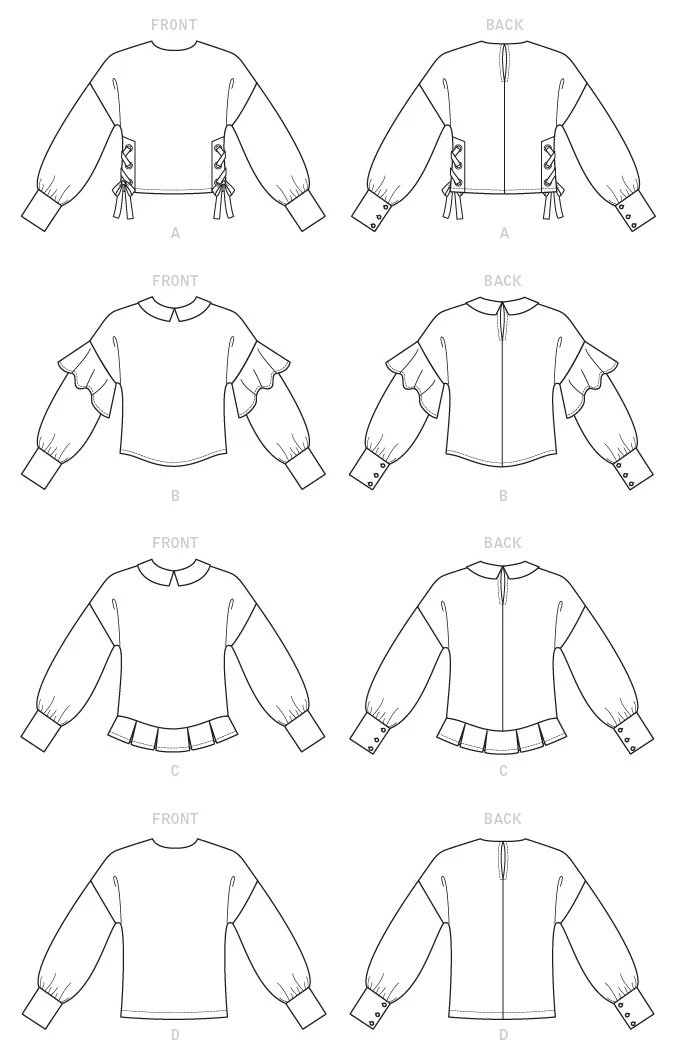 McCall's Sewing Pattern Misses' Top (PDF) 7 McCall's Sewing Pattern Misses' Top (PDF)