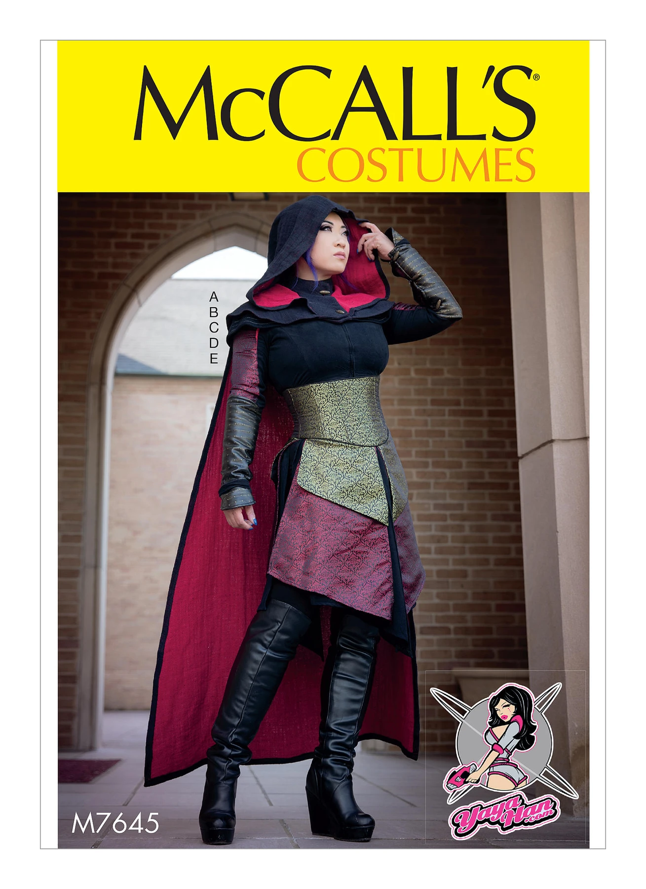 McCall's Sewing Pattern Misses' Dress, Corset, Hood, Cape, and Gusset Costume (PDF) 1 McCall's Sewing Pattern Misses' Dress, Corset, Hood, Cape, and Gusset Costume (PDF)