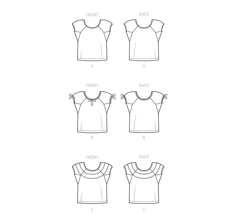 Simplicity Sewing Pattern 1940s Misses' Blouses 7 Simplicity Sewing Pattern 1940s Misses' Blouses