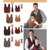 Simplicity Sewing Pattern Boys' & Men's Vests and Ties 17 Simplicity Sewing Pattern Boys' & Men's Vests and Ties