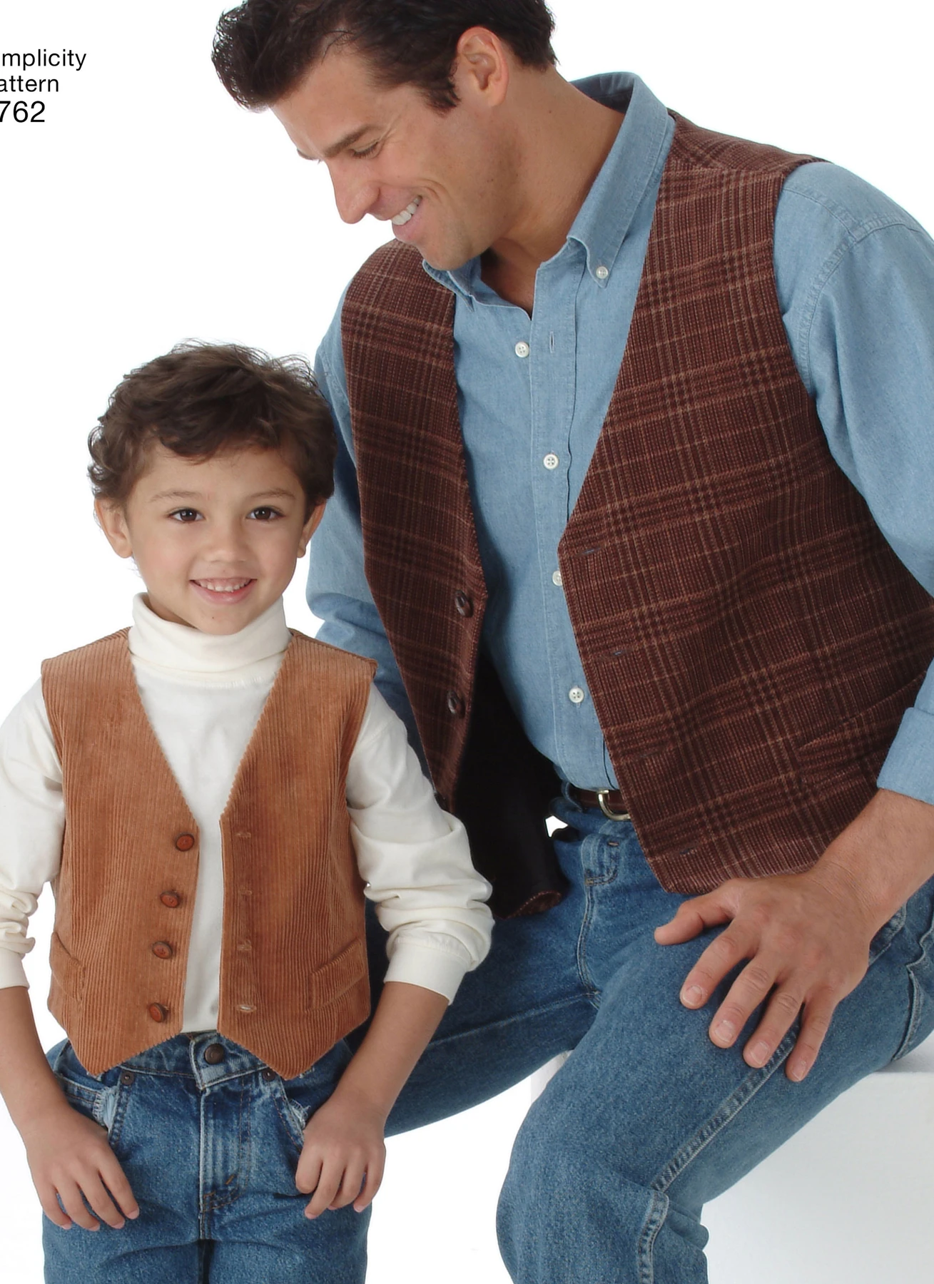 Simplicity Sewing Pattern Boys' & Men's Vests and Ties 4 Simplicity Sewing Pattern Boys' & Men's Vests and Ties