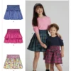Simplicity Sewing Pattern Children's and Girls' Faux Smocking Skirts 31 Simplicity Sewing Pattern Children's and Girls' Faux Smocking Skirts