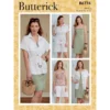 Butterick Sewing Pattern Misses' Jacket, Belt, Dress, Top & Shorts (PDF) 16 Butterick Sewing Pattern Misses' Jacket, Belt, Dress, Top & Shorts (PDF)