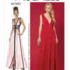 McCall's Sewing Pattern Misses' Deep V Dress (PDF)