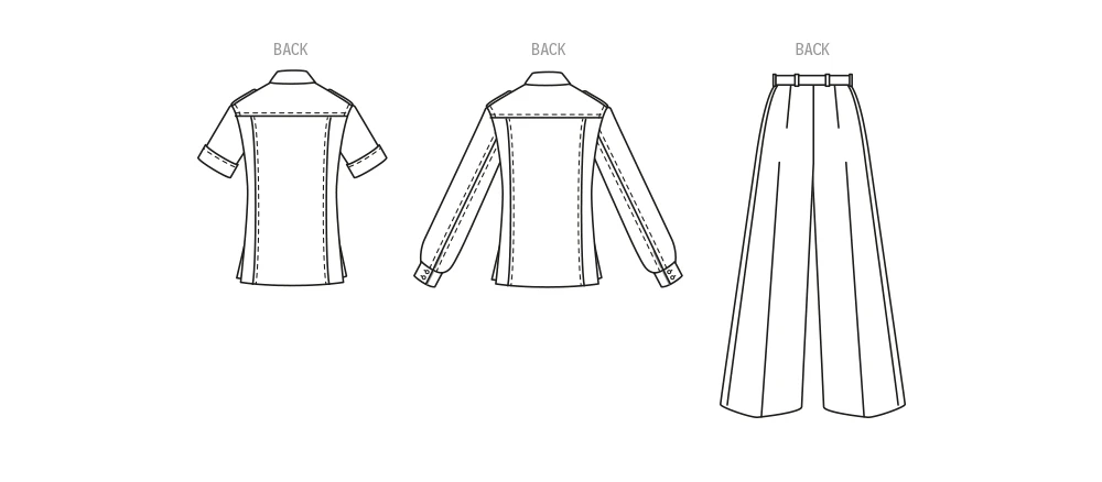 Vogue Patterns 1970s Misses' Jacket and Pants 5 Vogue Patterns 1970s Misses' Jacket and Pants