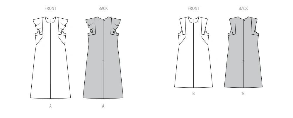 Burda Style Sewing Pattern 5719 Misses' Dress 9 Burda Style Sewing Pattern 5719 Misses' Dress