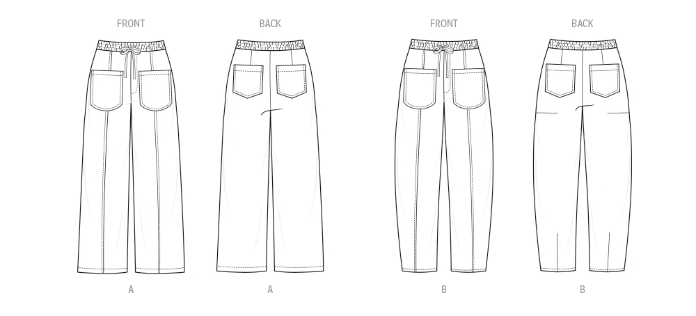 Know Me Sewing Pattern Misses' Pants by Sew Bake Make (PDF) 7 Know Me Sewing Pattern Misses' Pants by Sew Bake Make (PDF)