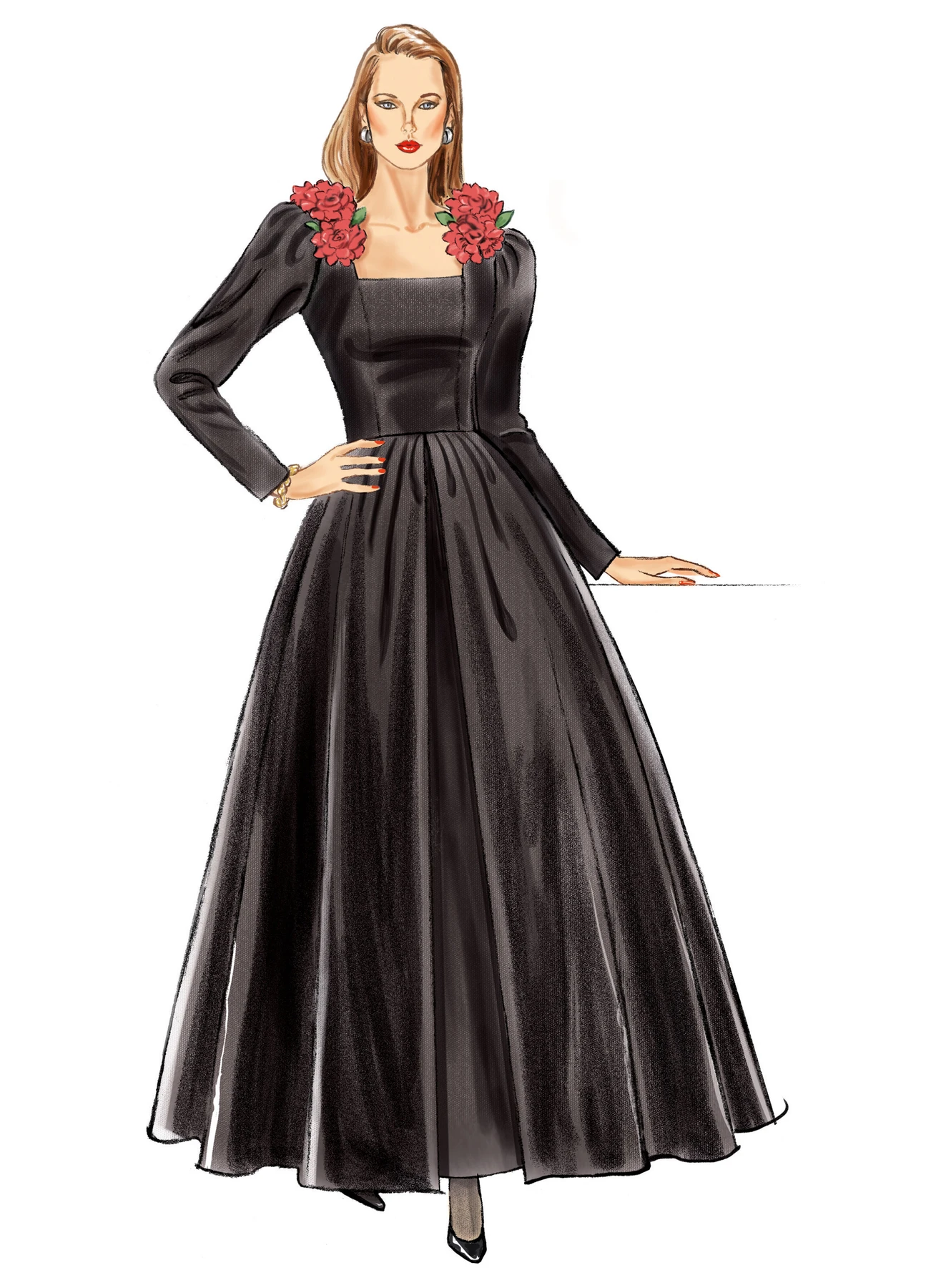 New Look Sewing Pattern Misses' Evening Gowns 2 New Look Sewing Pattern Misses' Evening Gowns