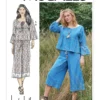 McCall's Sewing Pattern Misses' Top and Pants (PDF)