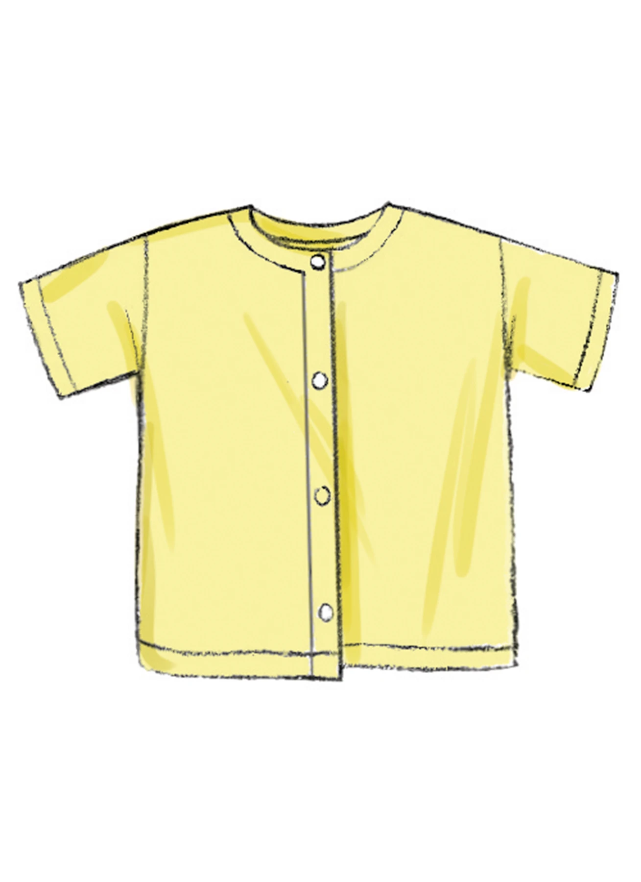 Butterick Sewing Pattern Infants' Bunting, Jumpsuit, Shirt, Diaper Cover, Hat, Bib, Mittens, Booties and Blanket (PDF) 6 Butterick Sewing Pattern Infants' Bunting, Jumpsuit, Shirt, Diaper Cover, Hat, Bib, Mittens, Booties and Blanket (PDF)