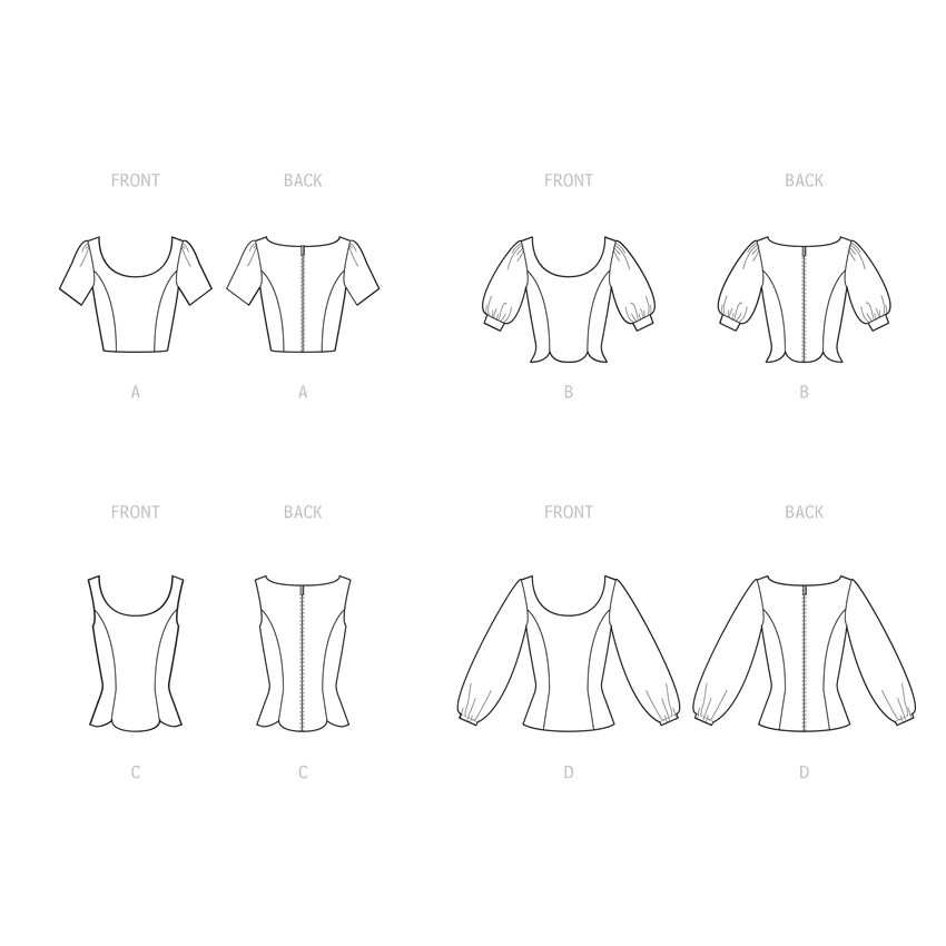 McCall's Sewing Pattern Misses' and Women's Tops (PDF) 9 McCall's Sewing Pattern Misses' and Women's Tops (PDF)