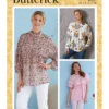 Butterick Sewing Pattern Misses' Top (PDF)