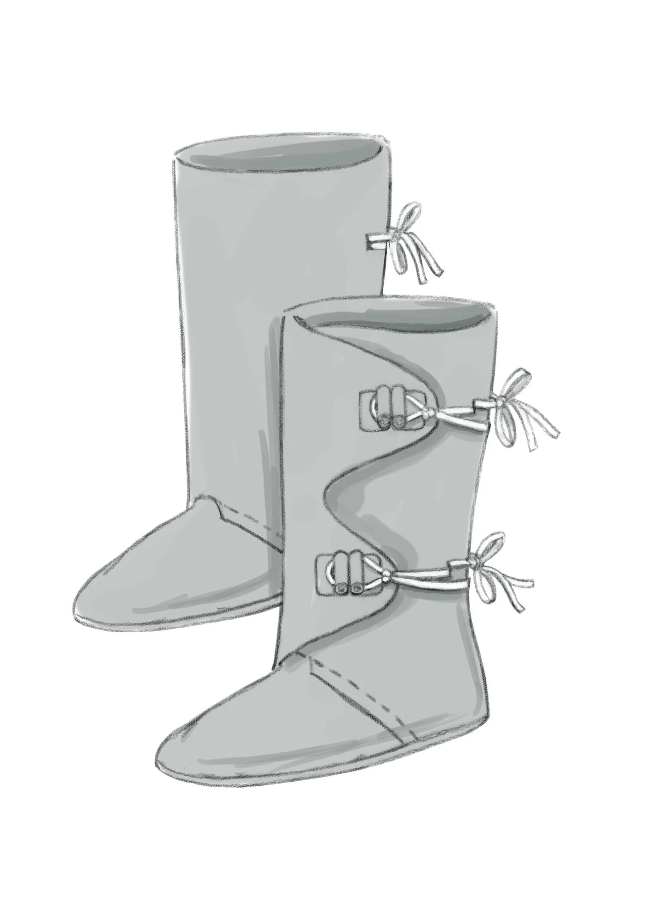 Butterick Sewing Pattern Historical Footwear in Seven Styles 5 Butterick Sewing Pattern Historical Footwear in Seven Styles