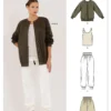 New Look Sewing Pattern Misses' Jacket, Top, Pants and Shorts 21 New Look Sewing Pattern Misses' Jacket, Top, Pants and Shorts