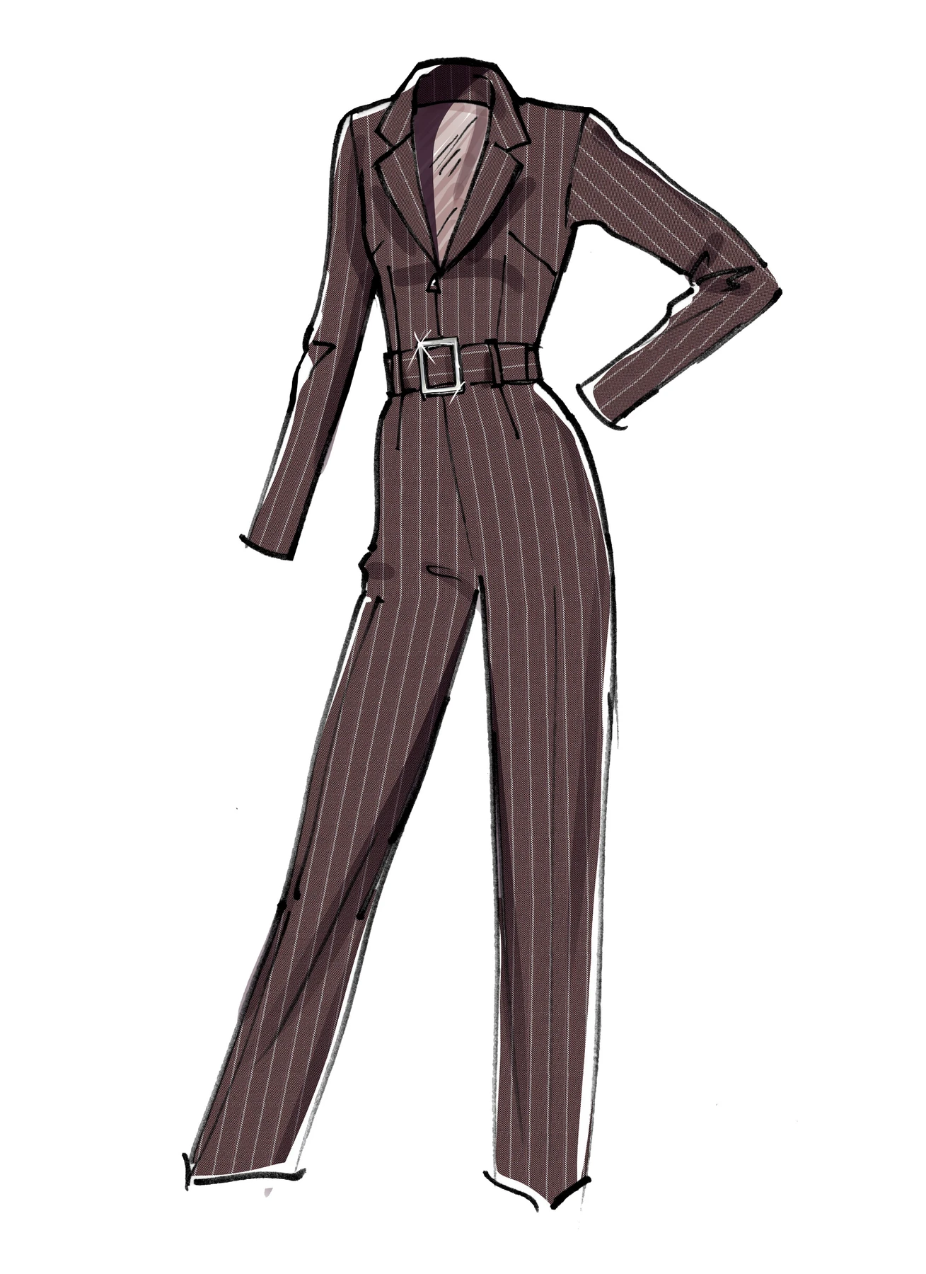 McCall's Sewing Pattern #DelanceyMcCalls - Misses' Romper, Jumpsuit & Belt (PDF) 4 McCall's Sewing Pattern #DelanceyMcCalls - Misses' Romper, Jumpsuit & Belt (PDF)