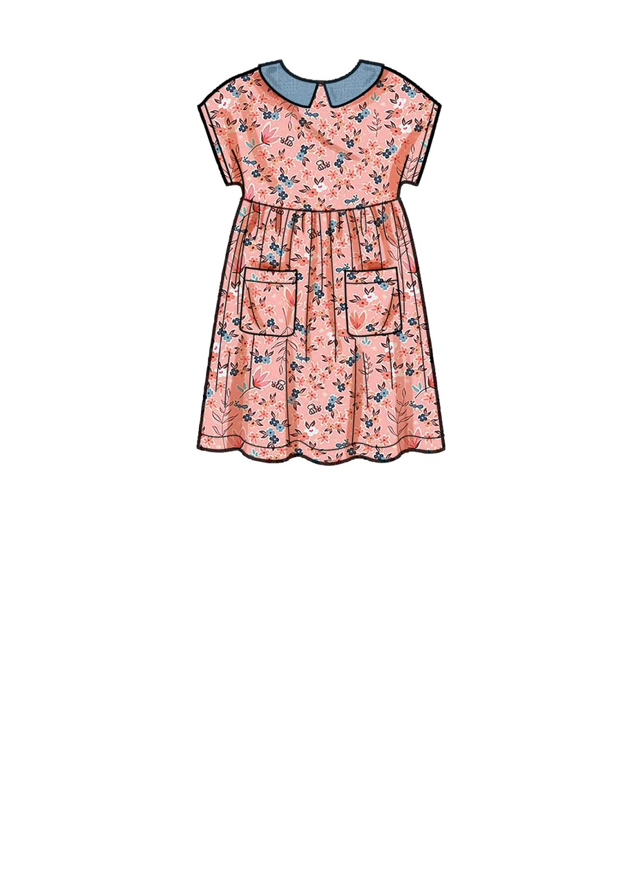 Simplicity Sewing Pattern Children's Dresses, Top & Leggings (PDF) 4 Simplicity Sewing Pattern Children's Dresses, Top & Leggings (PDF)