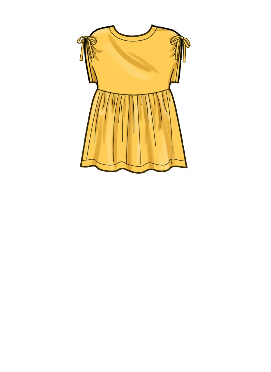 Simplicity Sewing Pattern Children's Dresses, Top & Leggings (PDF) 5 Simplicity Sewing Pattern Children's Dresses, Top & Leggings (PDF)