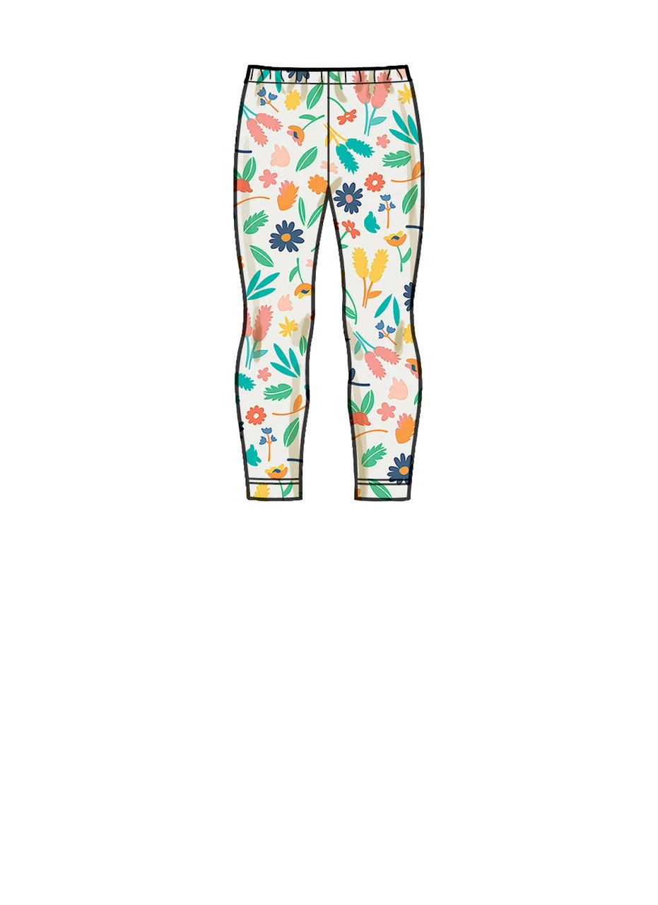 Simplicity Sewing Pattern Children's Dresses, Top & Leggings (PDF) 6 Simplicity Sewing Pattern Children's Dresses, Top & Leggings (PDF)