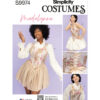 Simplicity Sewing Pattern Misses' Corsets by Madalynne Intimates (PDF)