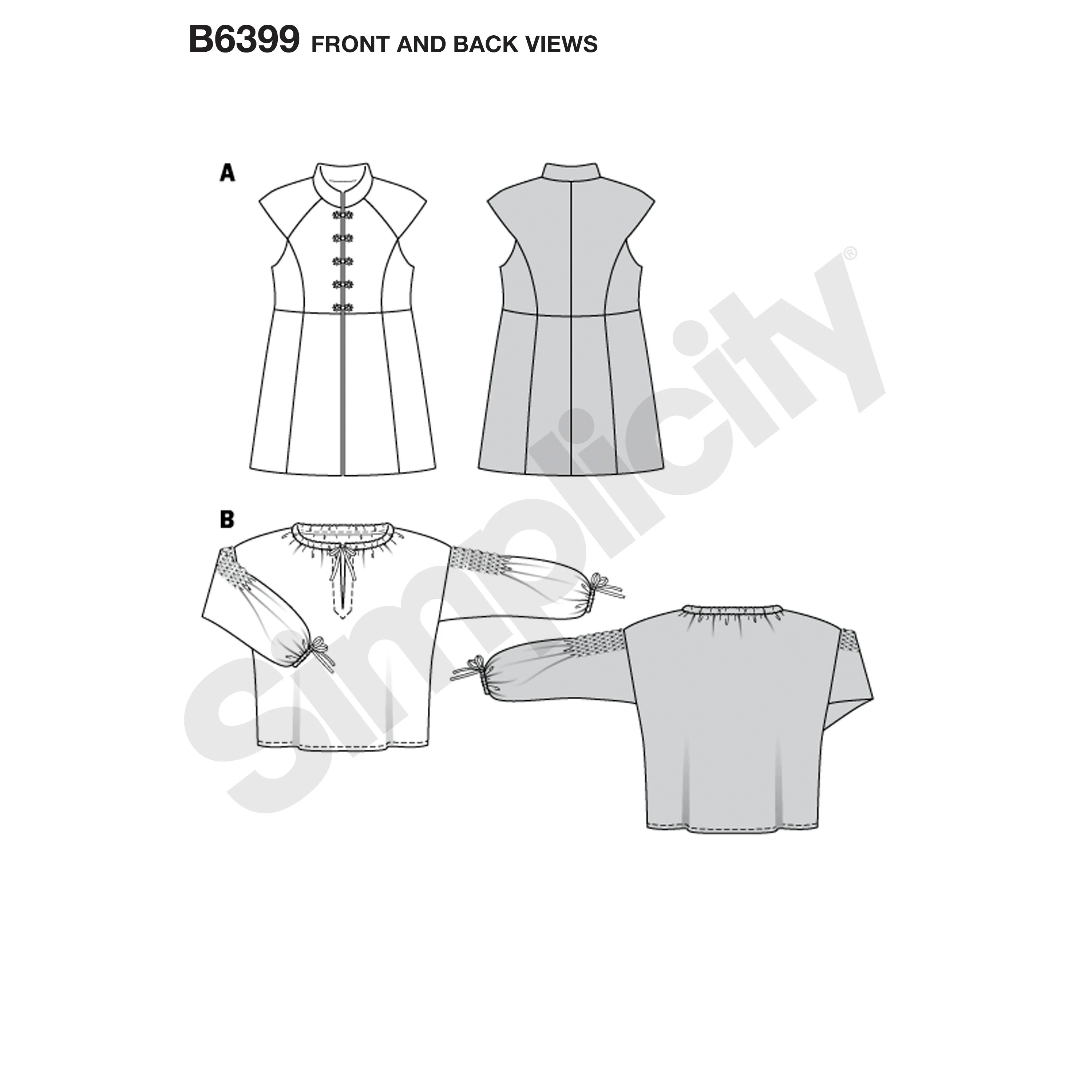 Burda Style Sewing Pattern Men's Renaissance Shirt & Waistcoat 6 Burda Style Sewing Pattern Men's Renaissance Shirt & Waistcoat