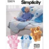 Simplicity Sewing Pattern Rag Quilt by Longia Miller 12 Simplicity Sewing Pattern Rag Quilt by Longia Miller