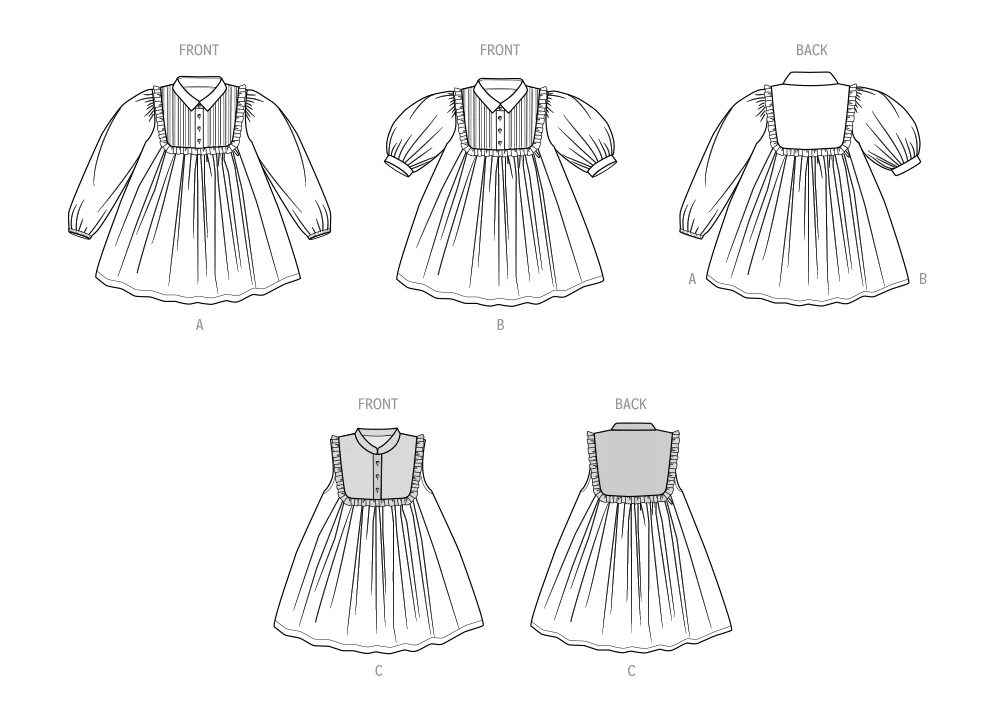 Simplicity Sewing Pattern Children's Dresses (PDF) 9 Simplicity Sewing Pattern Children's Dresses (PDF)
