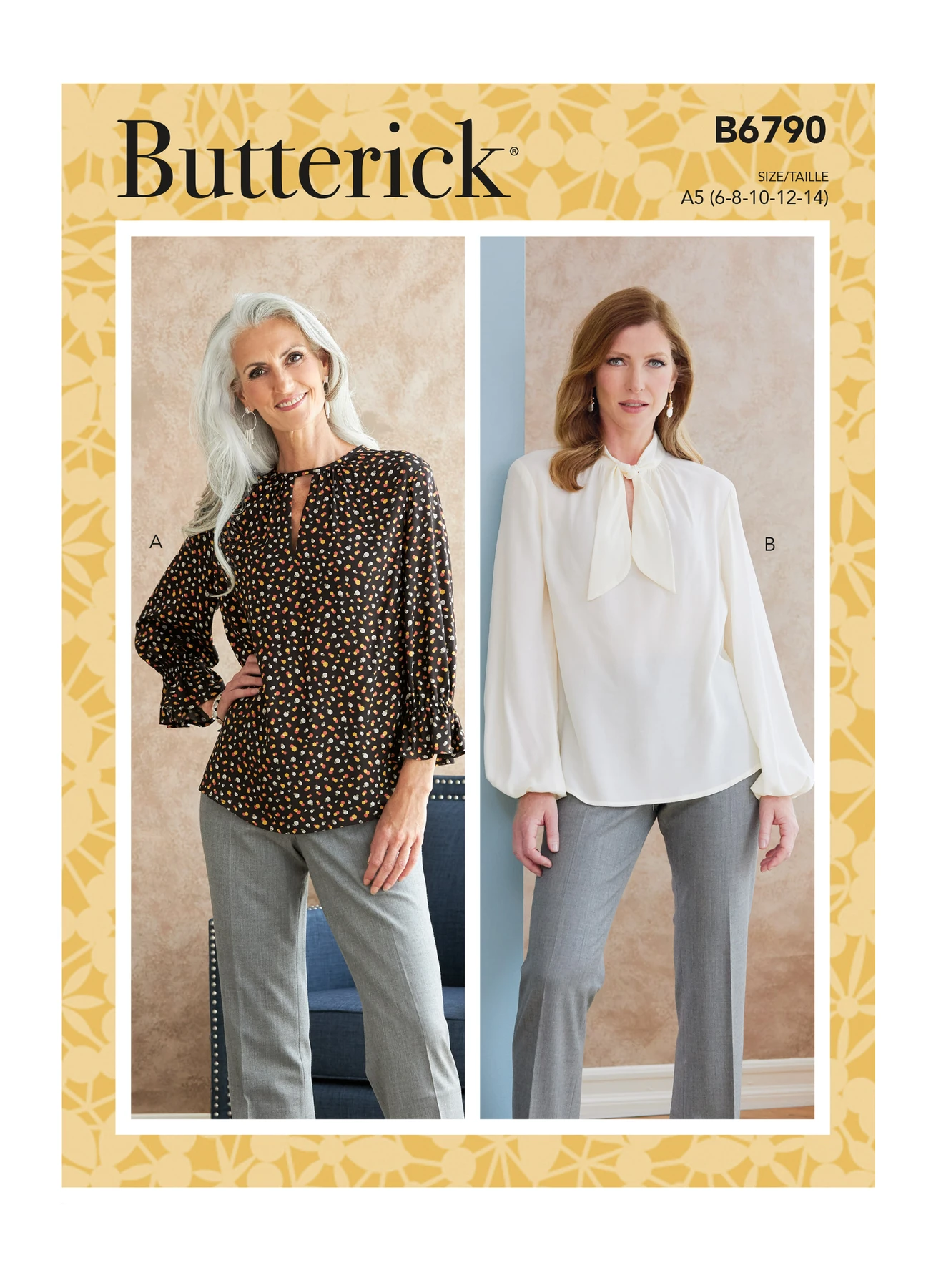 Butterick Sewing Pattern Misses' Tops (PDF) 1 Butterick Sewing Pattern Misses' Tops (PDF)