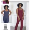 Know Me Sewing Pattern Misses' Sports Top and Leggings by Classyfied Life (PDF) 11 Know Me Sewing Pattern Misses' Sports Top and Leggings by Classyfied Life (PDF)