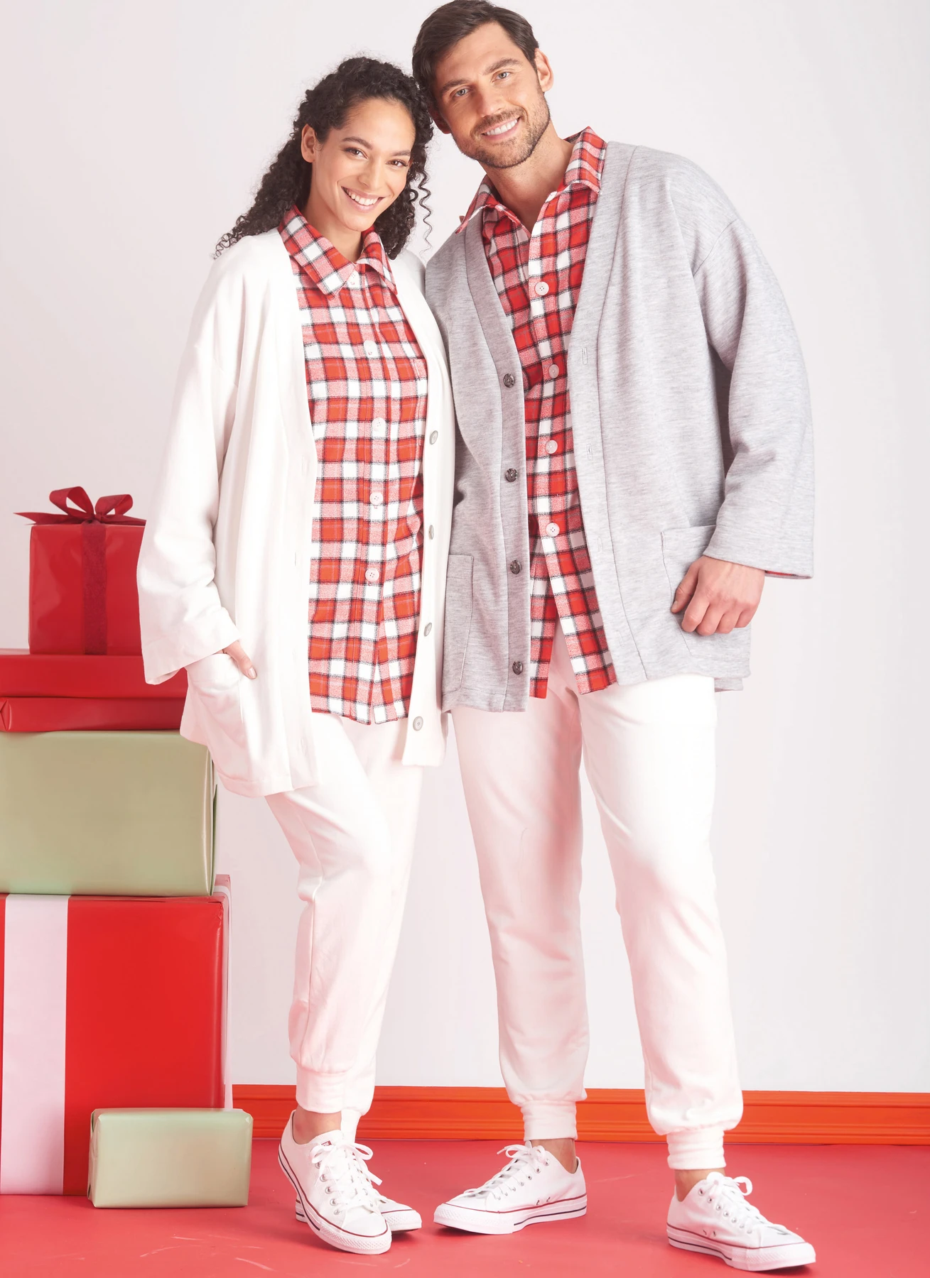 Simplicity Sewing Pattern Girls', Boys' and Adults' Lounge Shirt, Cardigan, Shorts and Joggers 8 Simplicity Sewing Pattern Girls', Boys' and Adults' Lounge Shirt, Cardigan, Shorts and Joggers