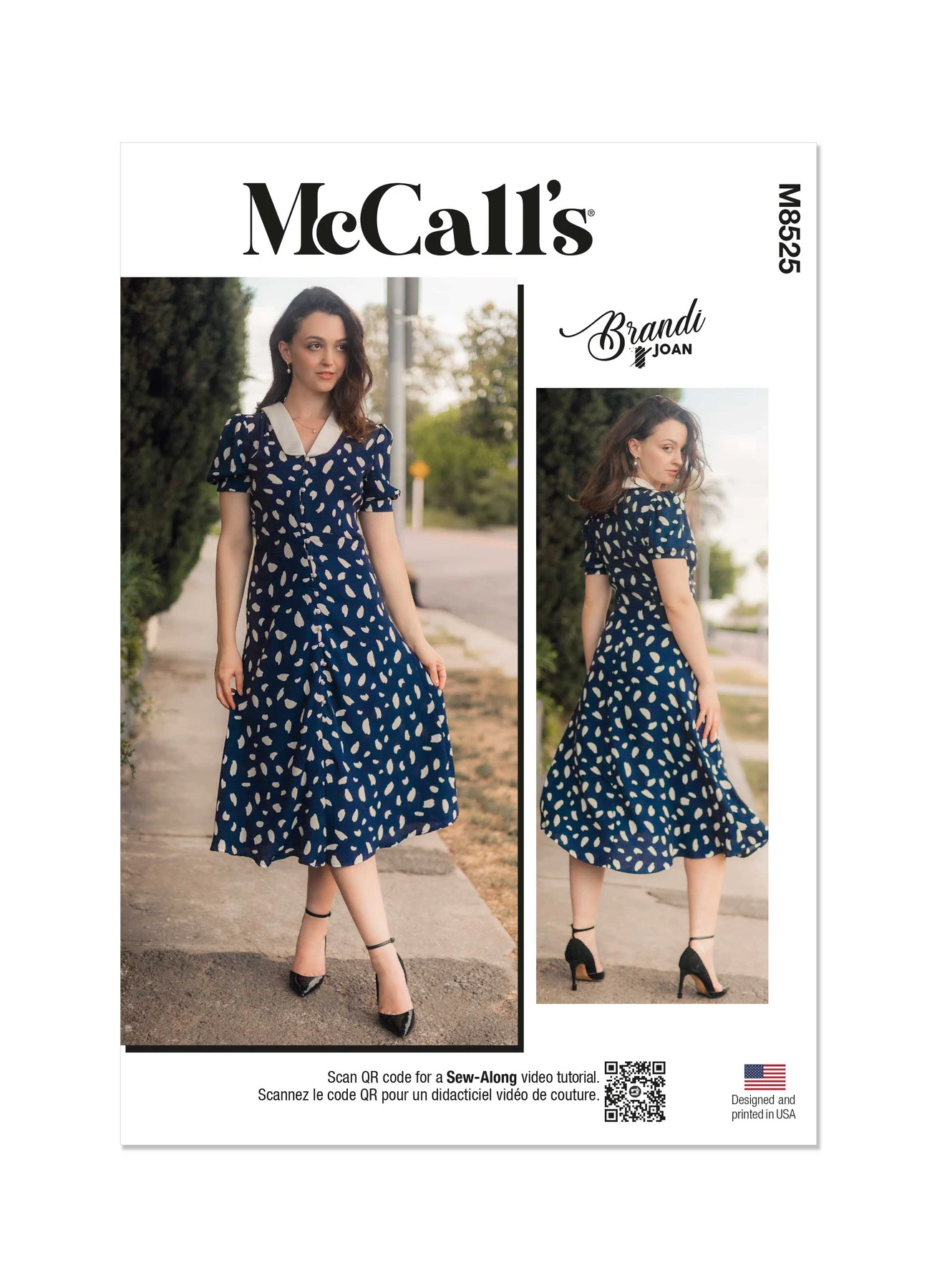 McCall's Sewing Pattern Misses' Dress by Brandi Joan 1 McCall's Sewing Pattern Misses' Dress by Brandi Joan