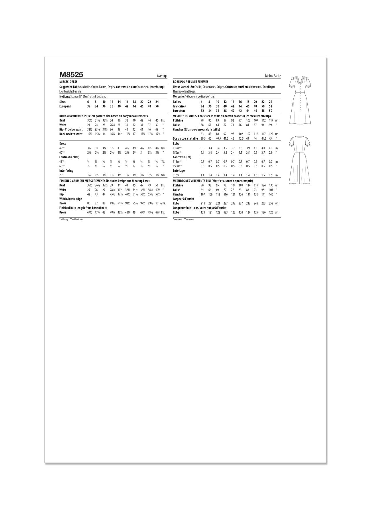 McCall's Sewing Pattern Misses' Dress by Brandi Joan 4 McCall's Sewing Pattern Misses' Dress by Brandi Joan