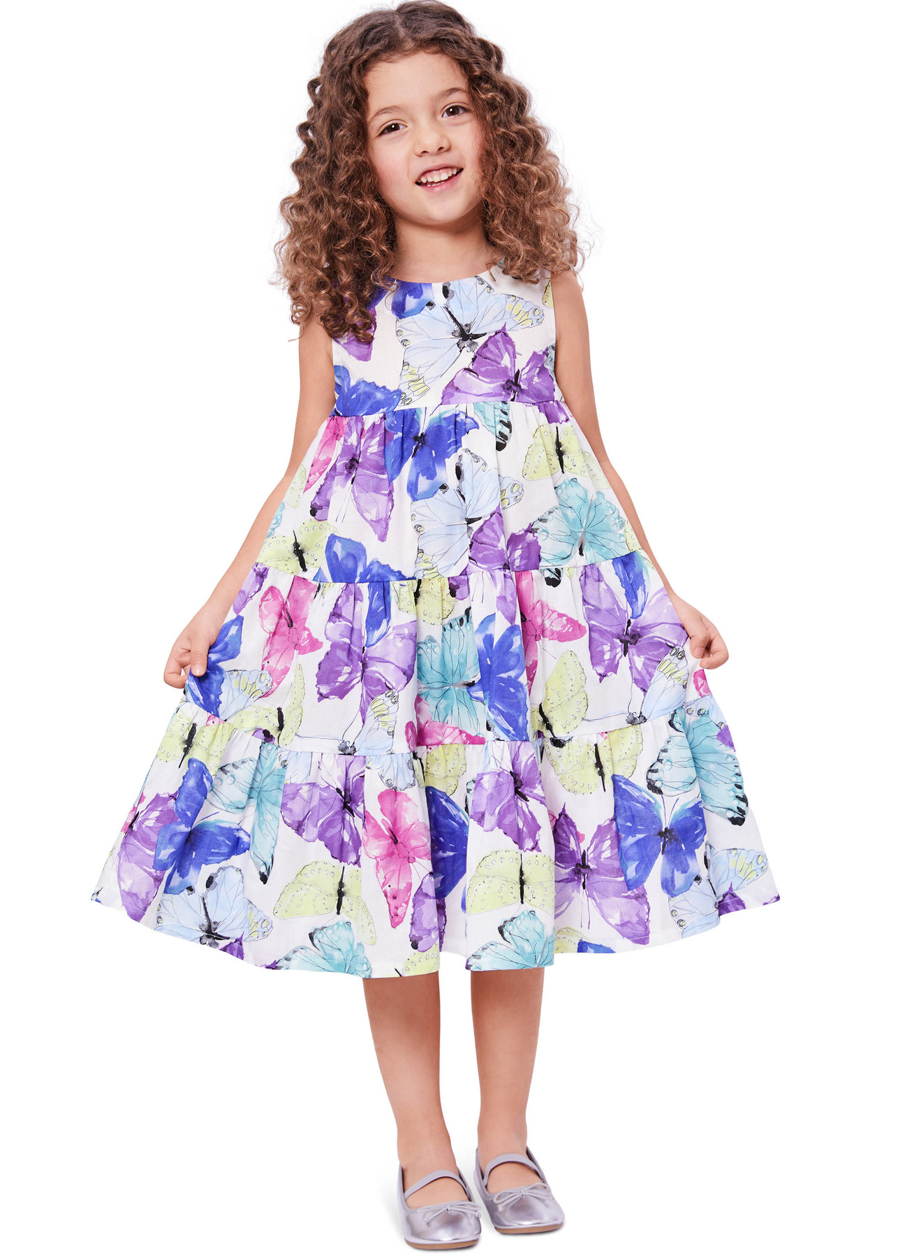 Burda Style Pattern 9197 Children's Dresses