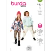 Burda Style Sewing Pattern 9237 Children's Blouson Top (PDF)