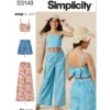 Simplicity Sewing Pattern Girls' Top, Shorts and Pants (PDF) 15 Simplicity Sewing Pattern Girls' Top, Shorts and Pants (PDF)