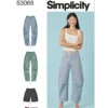 Simplicity Sewing Pattern Misses' Pants and Shorts 20 Simplicity Sewing Pattern Misses' Pants and Shorts