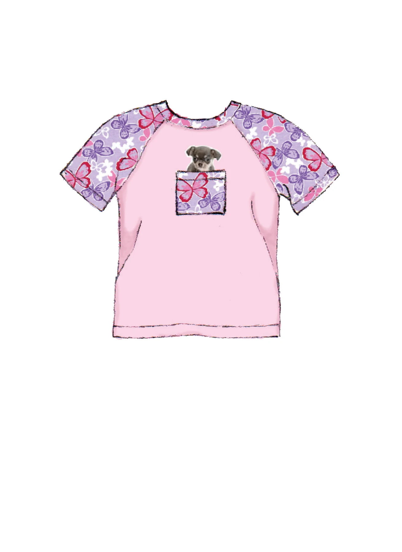 McCall's Sewing Pattern Children's/Boys'/Girls' Animal Themed Tops and Pants (PDF) 6 McCall's Sewing Pattern Children's/Boys'/Girls' Animal Themed Tops and Pants (PDF)