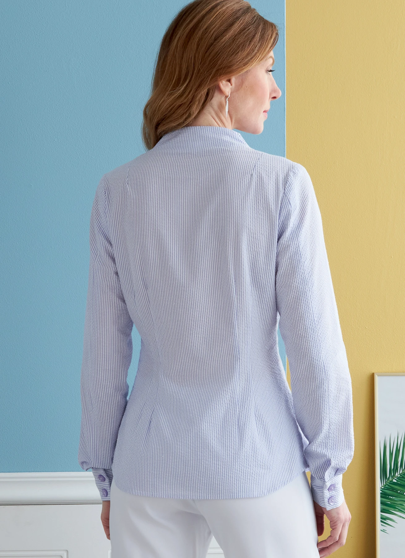 Butterick Sewing Pattern Misses' Fold-Back Collar Shirts 6 Butterick Sewing Pattern Misses' Fold-Back Collar Shirts