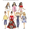 Simplicity Sewing Pattern 11 1/2" Fashion Doll Clothes 13 Simplicity Sewing Pattern 11 1/2" Fashion Doll Clothes