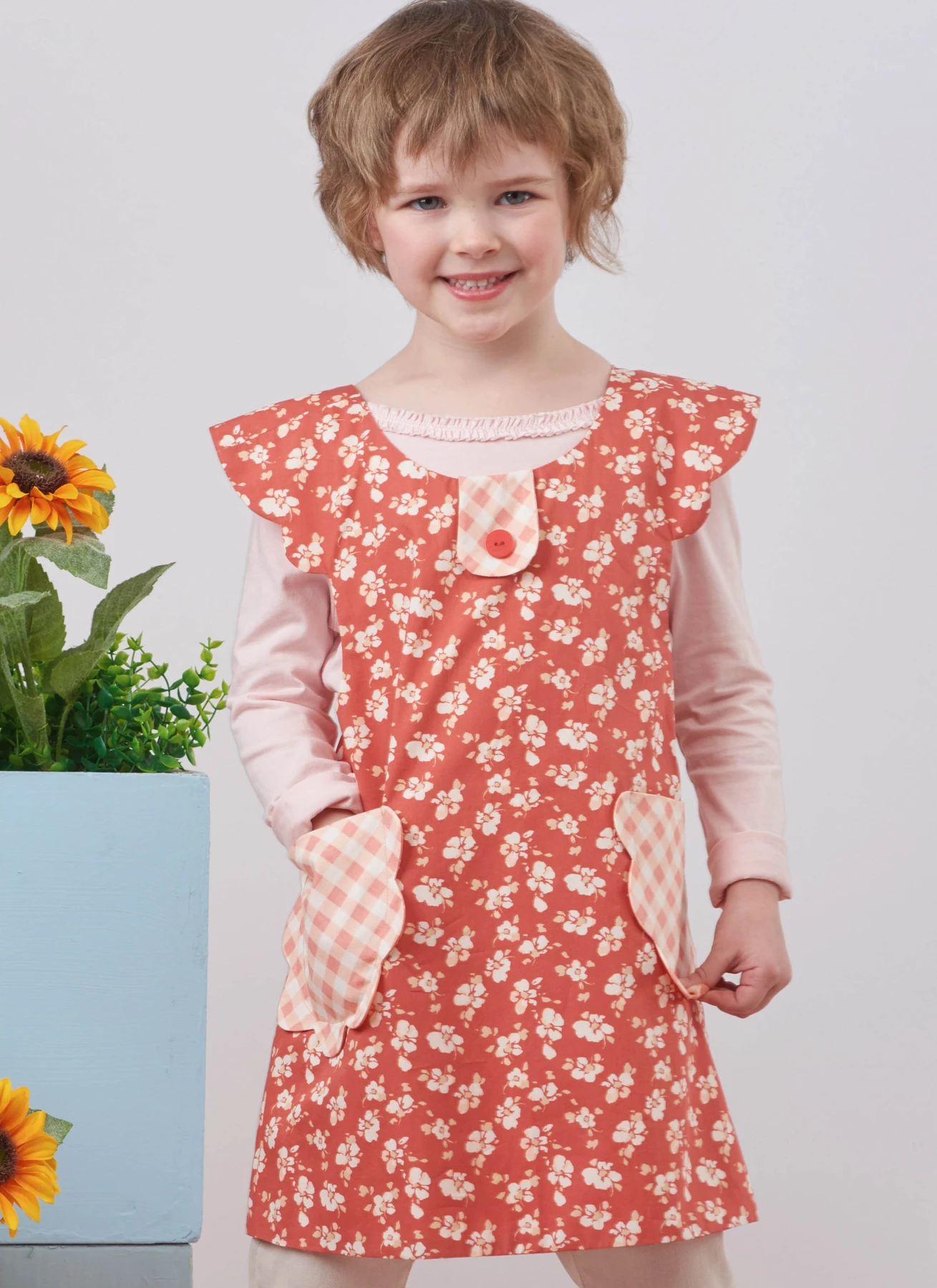 Simplicity Sewing Pattern Children's and Misses' Wrap Around Apron and Scarf Hat by Ruby Jean's Closet (PDF) 3 Simplicity Sewing Pattern Children's and Misses' Wrap Around Apron and Scarf Hat by Ruby Jean's Closet (PDF)