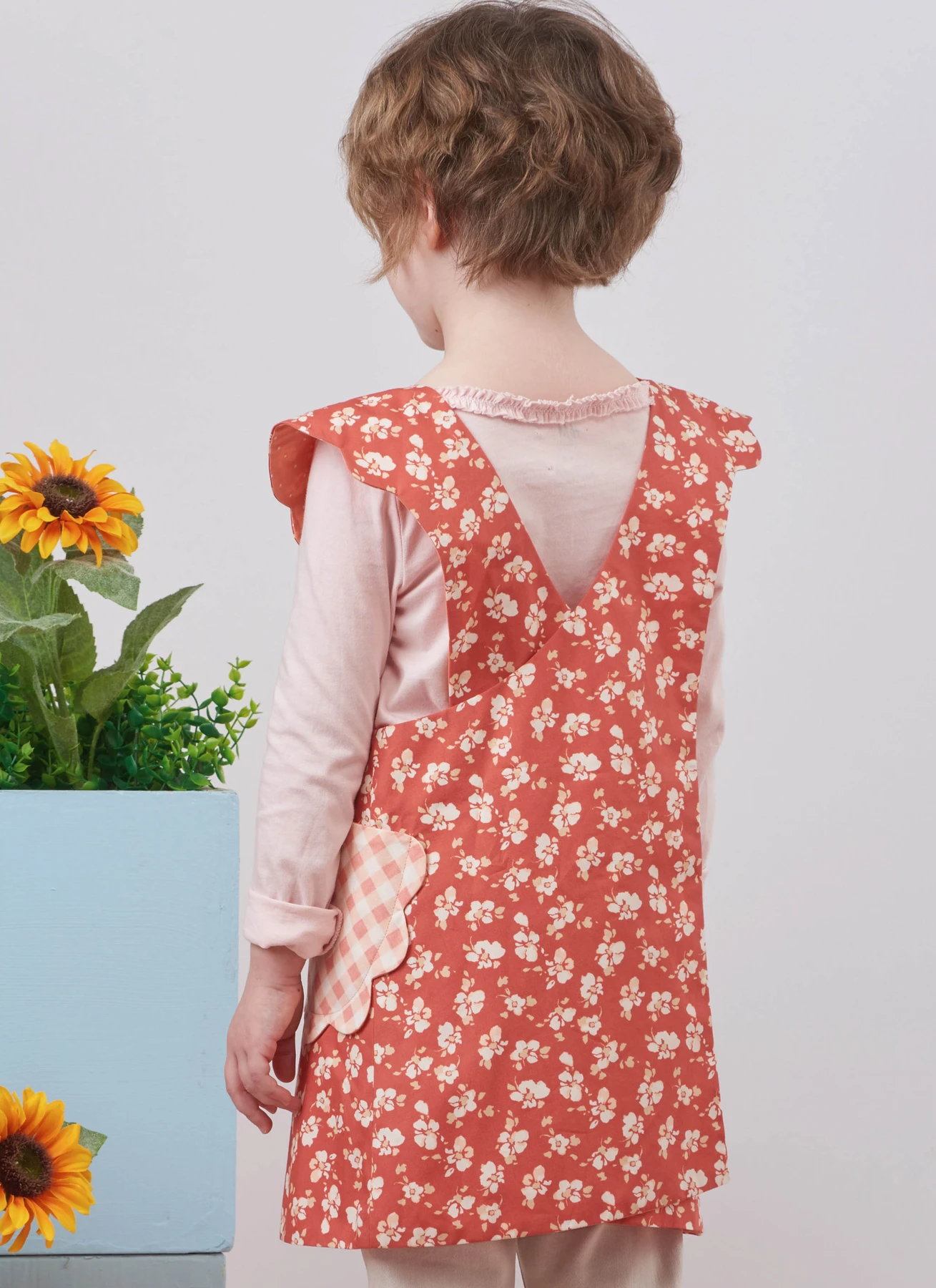 Simplicity Sewing Pattern Children's and Misses' Wrap Around Apron and Scarf Hat by Ruby Jean's Closet (PDF) 7 Simplicity Sewing Pattern Children's and Misses' Wrap Around Apron and Scarf Hat by Ruby Jean's Closet (PDF)