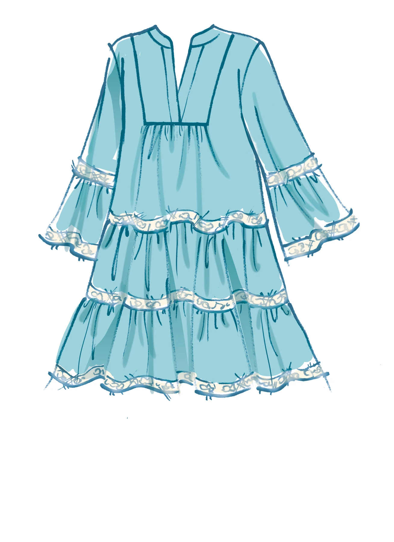 McCall's Sewing Pattern Misses' Dresses & Belt (PDF) 3 McCall's Sewing Pattern Misses' Dresses & Belt (PDF)