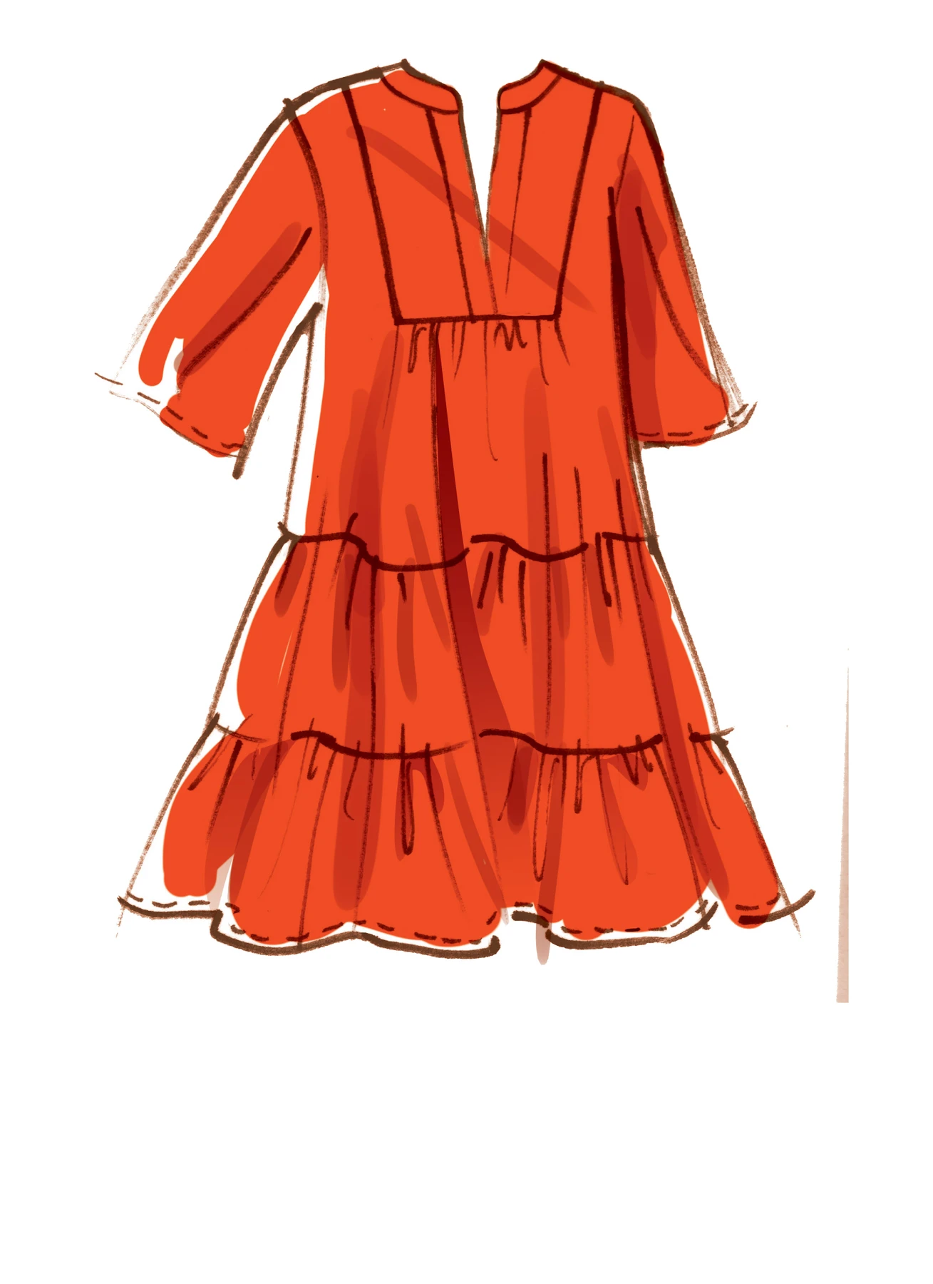 McCall's Sewing Pattern Misses' Dresses & Belt (PDF) 4 McCall's Sewing Pattern Misses' Dresses & Belt (PDF)