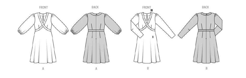 Burda Style Sewing Pattern 5838 Misses' Dress 11 Burda Style Sewing Pattern 5838 Misses' Dress