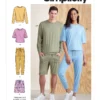 Simplicity Sewing Pattern Unisex Knits Only Tops, Pants and Shorts 19 Simplicity Sewing Pattern Unisex Knits Only Tops, Pants and Shorts