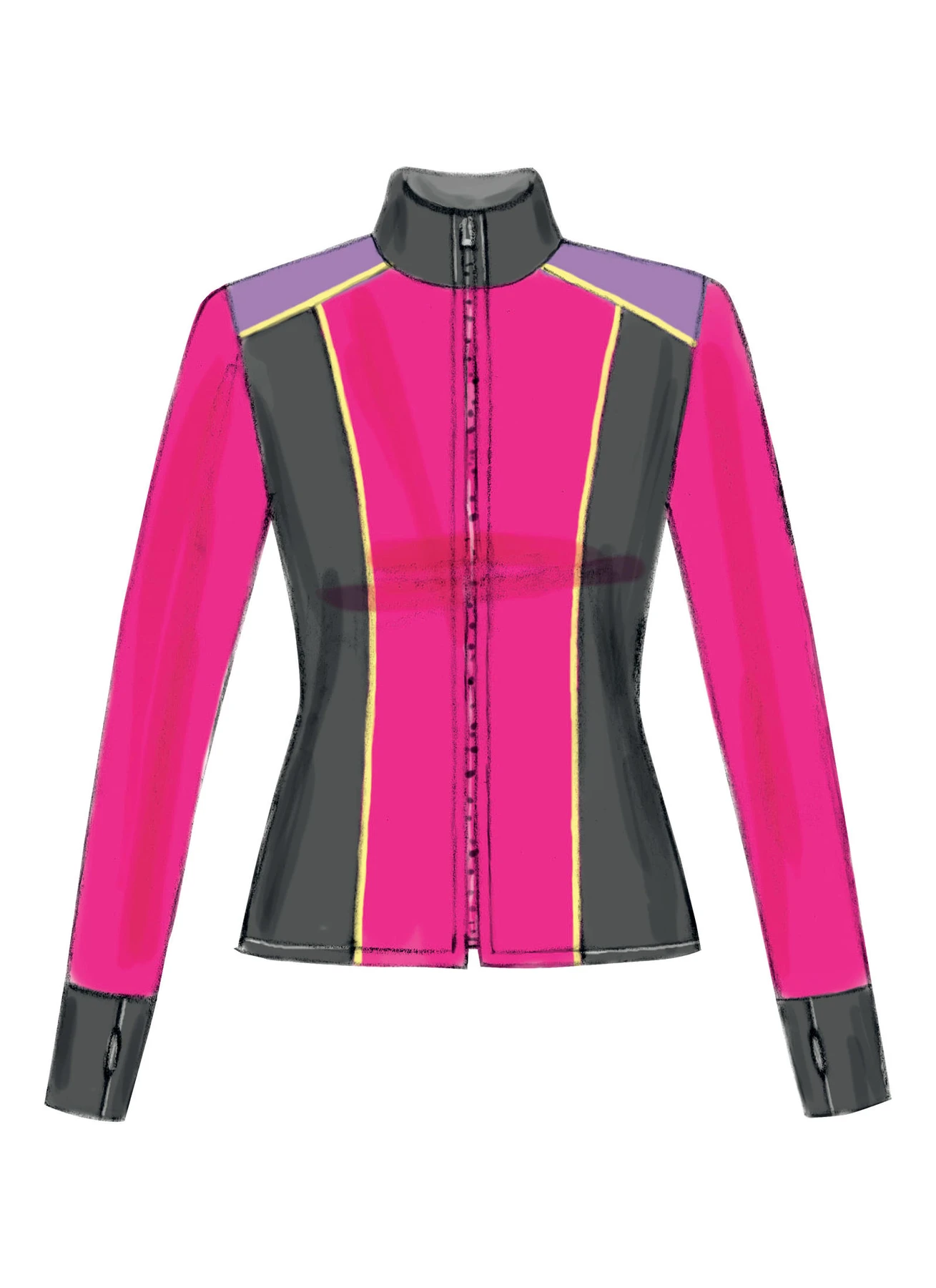 McCall's Sewing Pattern Misses' Activewear Jackets and Leggings (PDF) 5 McCall's Sewing Pattern Misses' Activewear Jackets and Leggings (PDF)